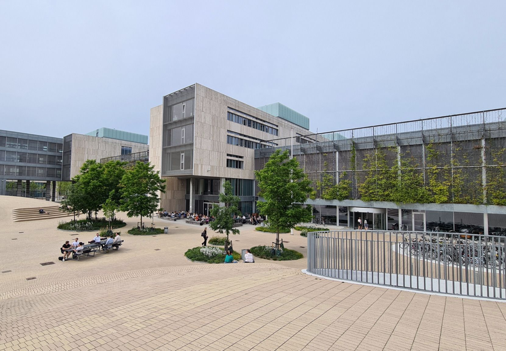 Foto af Københavns Universitets campusområde på Amager